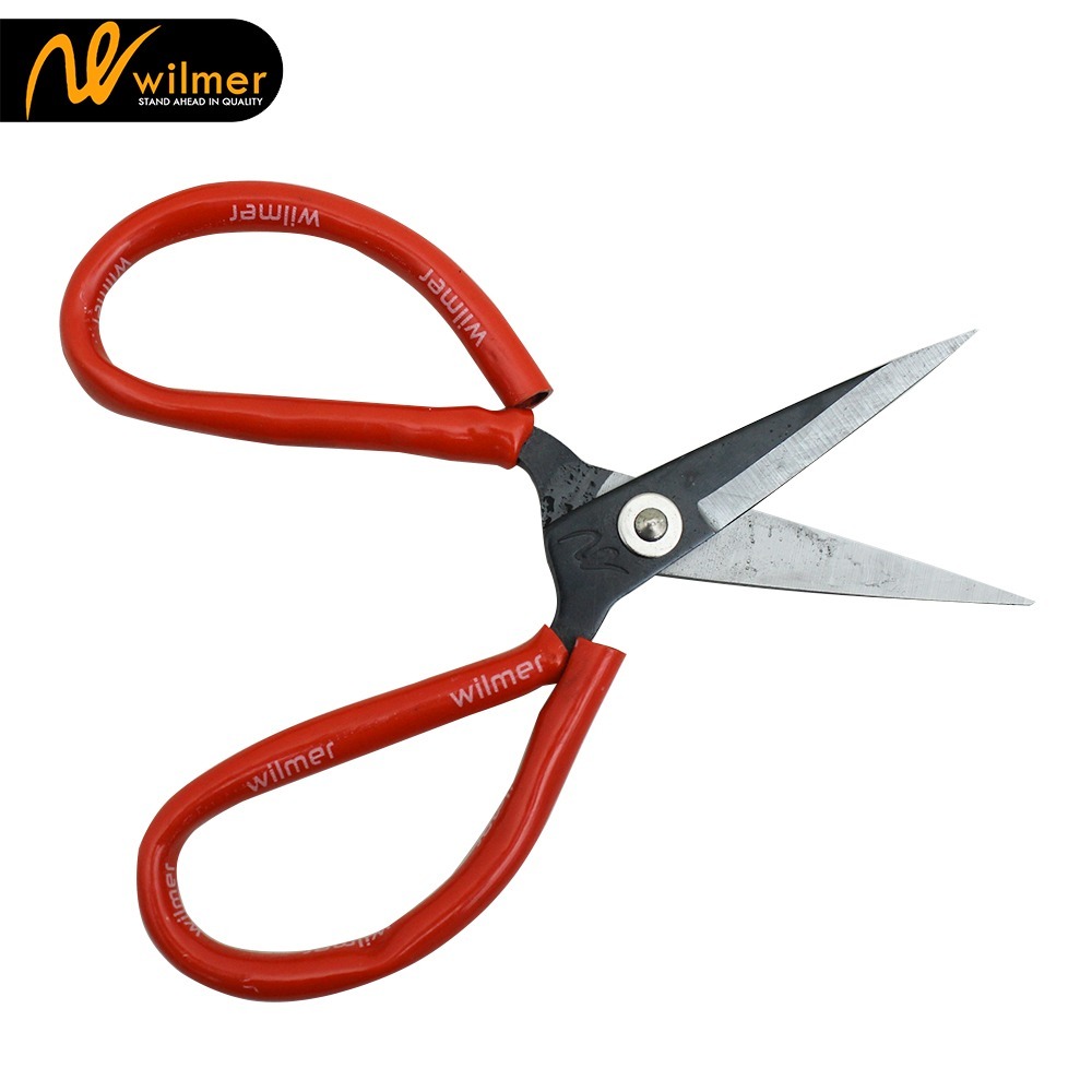 

Kenmaster Gunting Kulit 8 Inch Gunting Kodok Seng Kain kertas Kardus