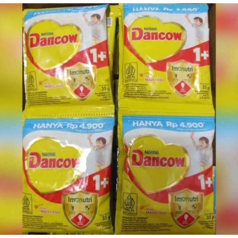 

Cuci Gudang!! Dancow 1+ Madu Sachet 35gr ( 1 renceng isi 8 pcs )