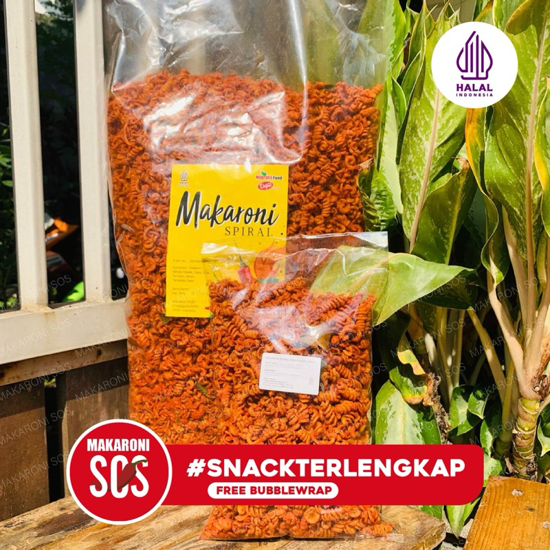 

Aneka Makaroni Spiral 3 Rasa 1kg Makaroni Ulir 1kg Jagung Balado Pedas Daun Jeruk