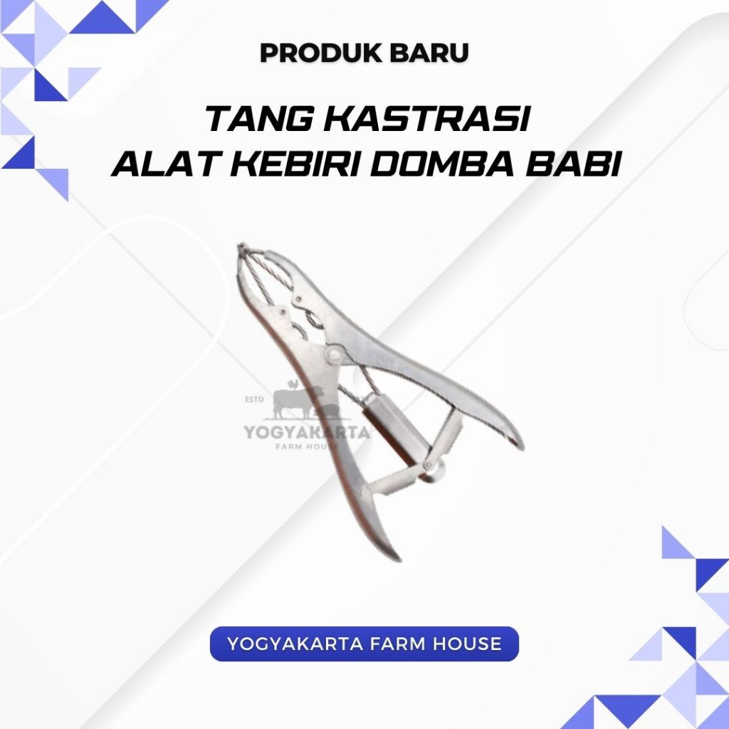 Tang Kastrasi/Alat Kebiri Hewan Tang Kastrasi Potong Ekor Domba Babi