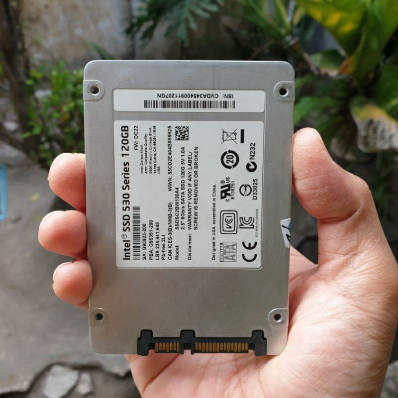 SSD Sata Intel 120Gb