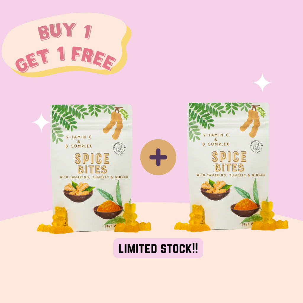 

PROMO - Spice BITES ( Tamarind, Tumeric, and Ginger) - Buy 1 Get 1