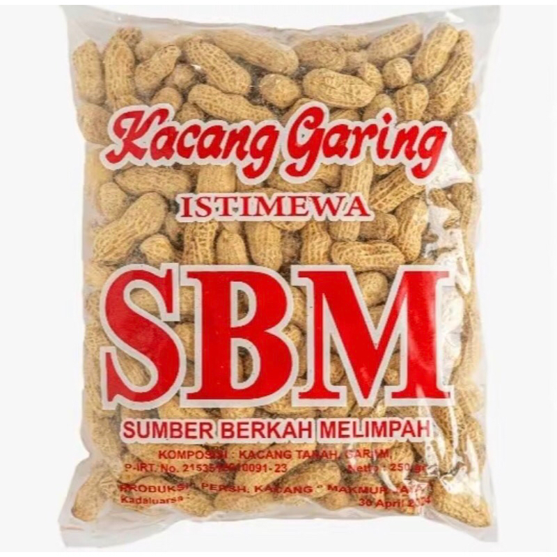 

Kacang Garing SBM - 250gr