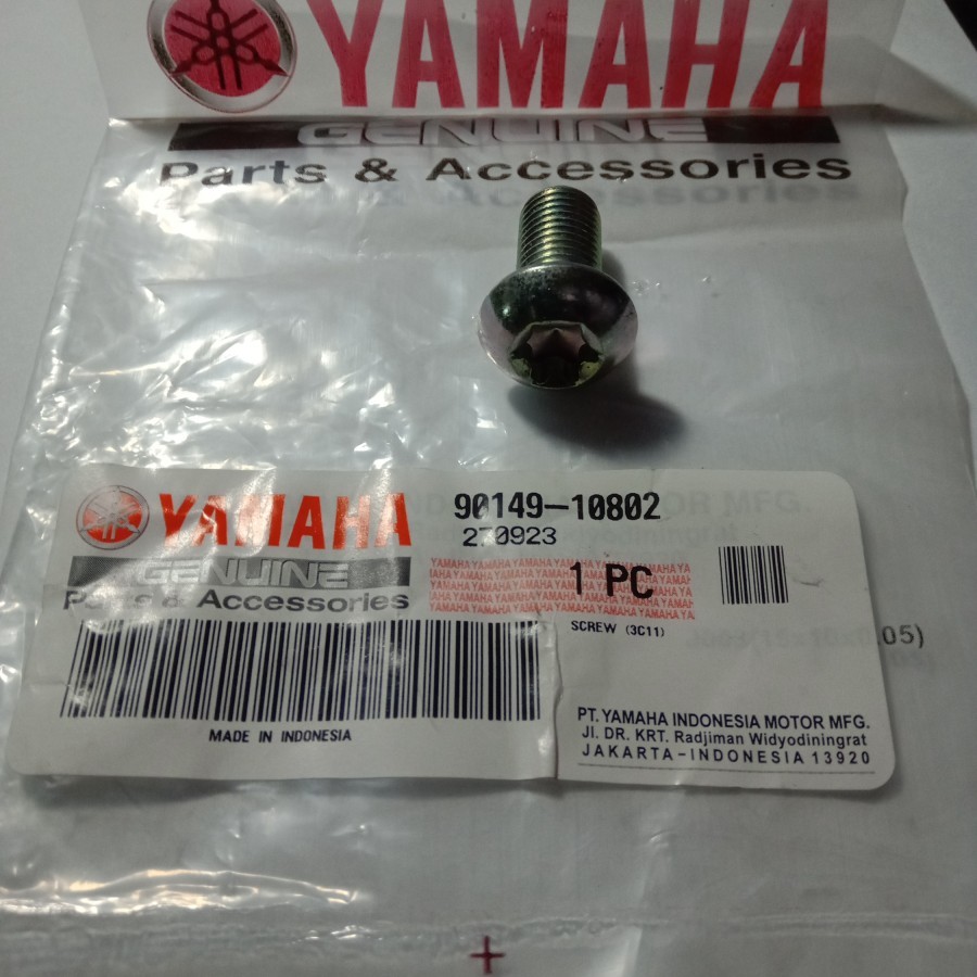 Baut Kaliper Cakram Depan Yamaha Vixion Old NVL NVA BK8 90149-10802