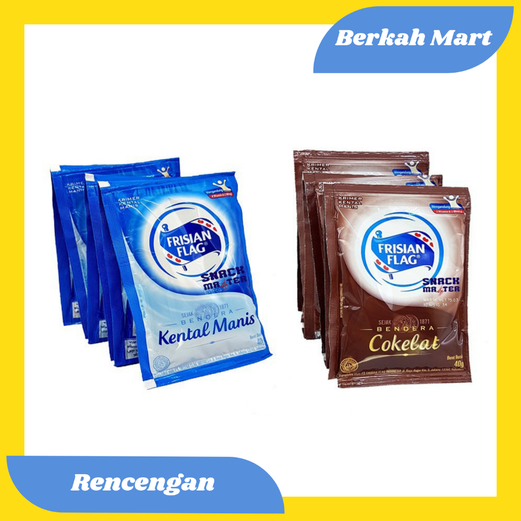 

FRISIAN FLAG SUSU KENTAL MANIS - RENCENGAN ISI 6 PCS