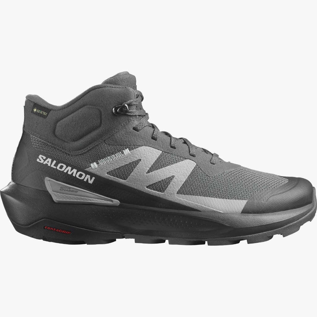 SALOMON ELIXIR ACTIVE MID GORE-TEX | MAGNET/PHANTOM/SHARKSKIN | HIKING SHOES