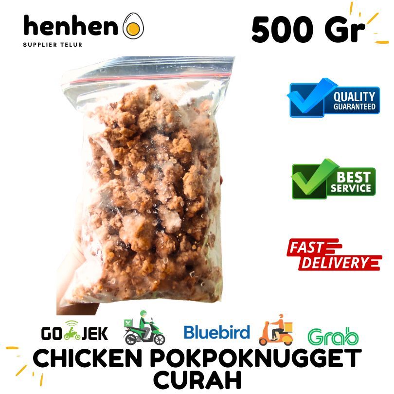 

CHICKEN POKPOK NUGGET CURAH 250/500 GRAM
