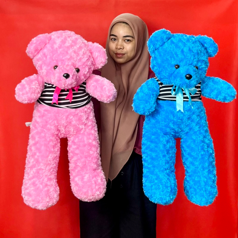 Boneka Beruang  L Baju, boneka beruang Lucu, boneka teddy bear baju ecofootwear.id