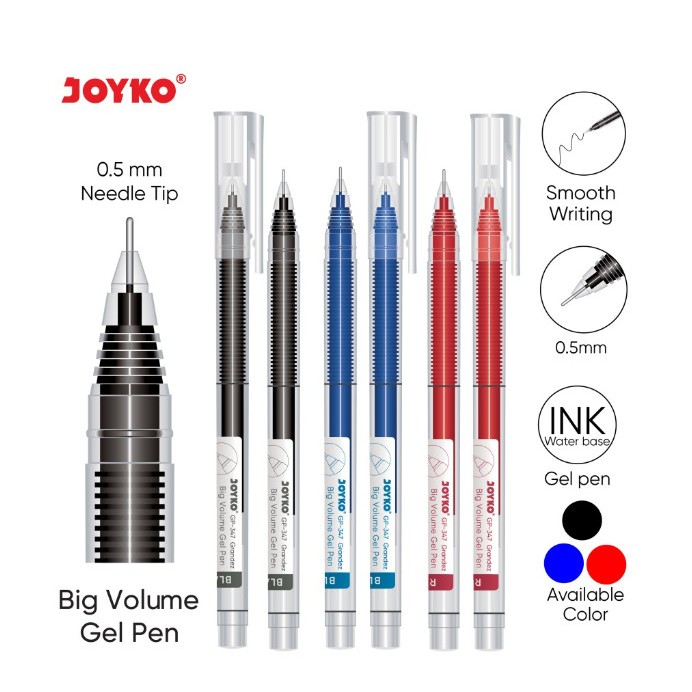 

Gel Pen Pulpen Pena Joyko GP-347 Grandez 0.5 mm