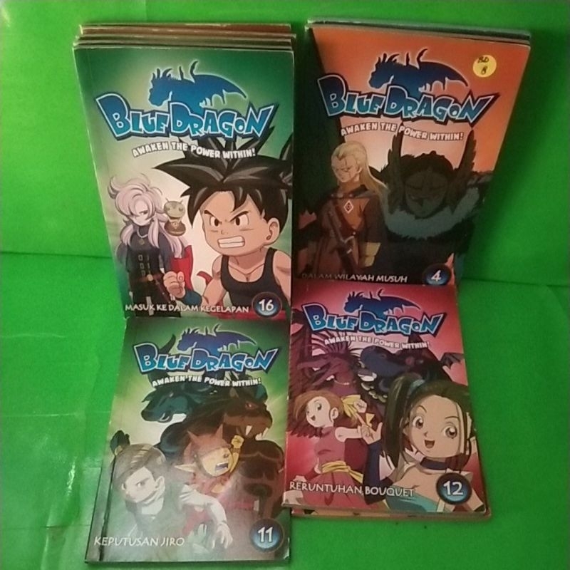komik Ben 10 Preloved -  Komik Blue Dragon - Dragon Ball-shaolin-Super Bi-Daman