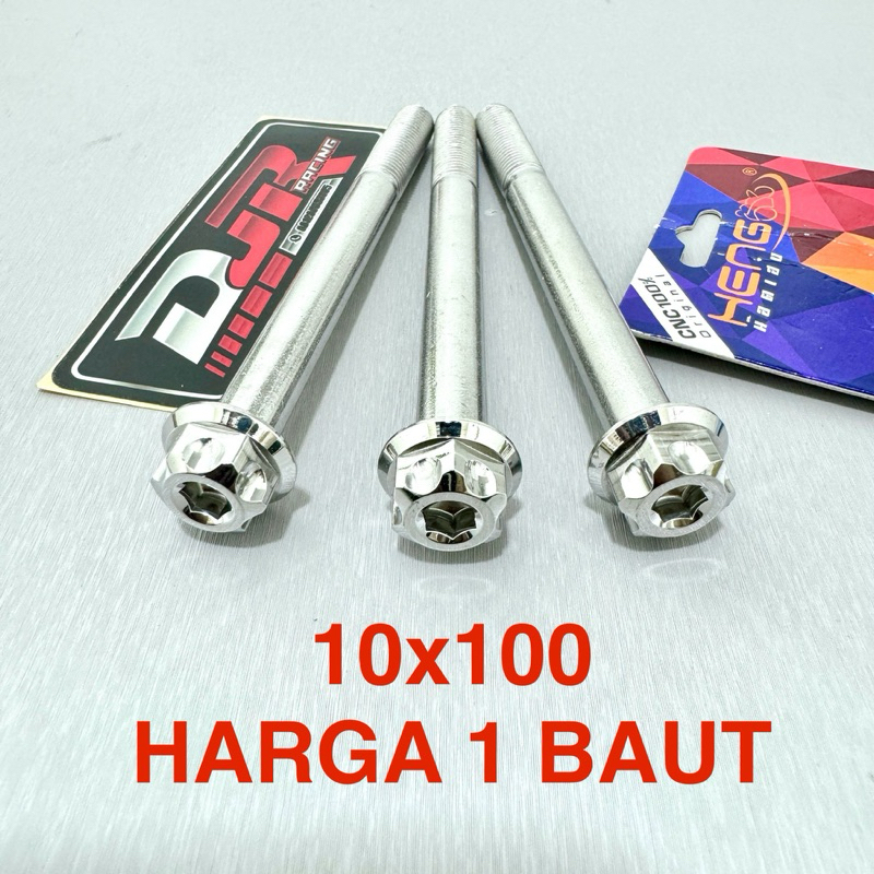 BAUT 14 PROBOLT 10x100 STAINLESS model GS1 original HENG THAILAND BAUT 14 panjang 10cm