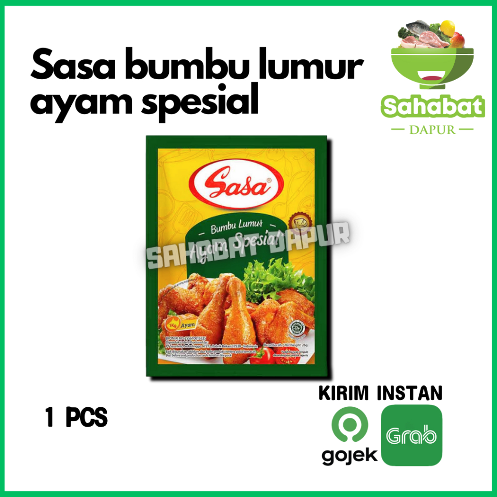 

Sasa Bumbu Lumur Ayam Spesial 26 gr