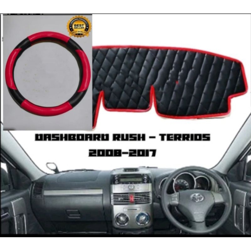 Alas/Cover Dasboard RUSH/TERIOS+Sarung Stir(2008-2017)