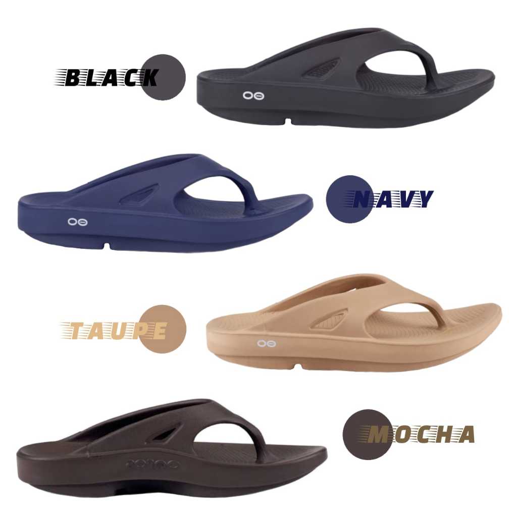 Oofos Unisex Sandal model Ooriginal Thong. Membantu Plantar fascities dan flat feet