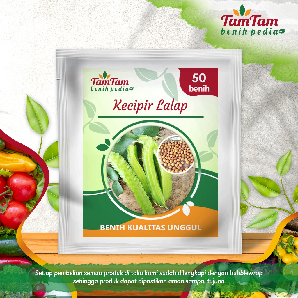Benih Kecipir Lalap Panjang Super (50biji)