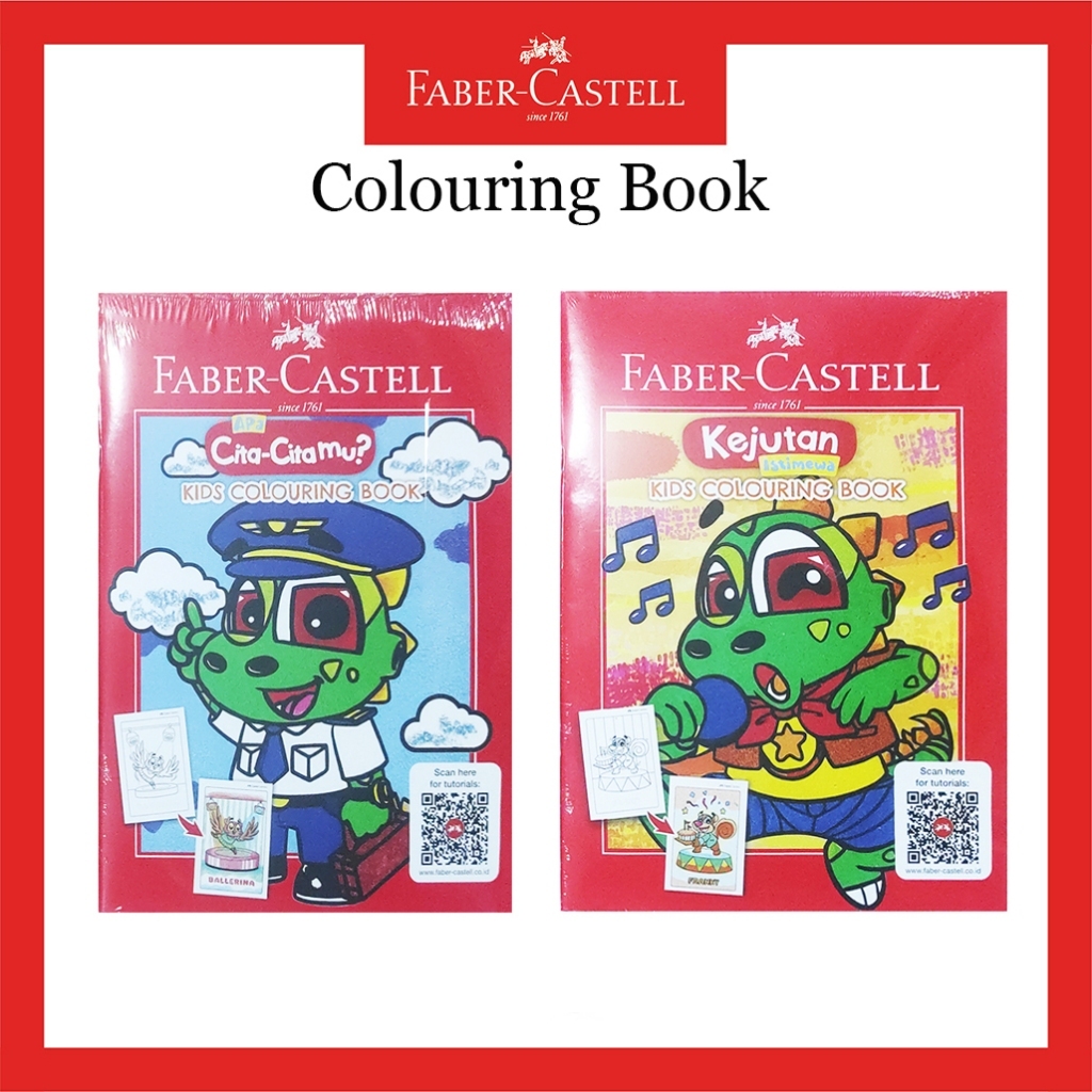 

Faber Castel Kids Colouring Book - Apa Cita Citamu - Kejutan Istimewa - Buku Mewarnai Faber Castel