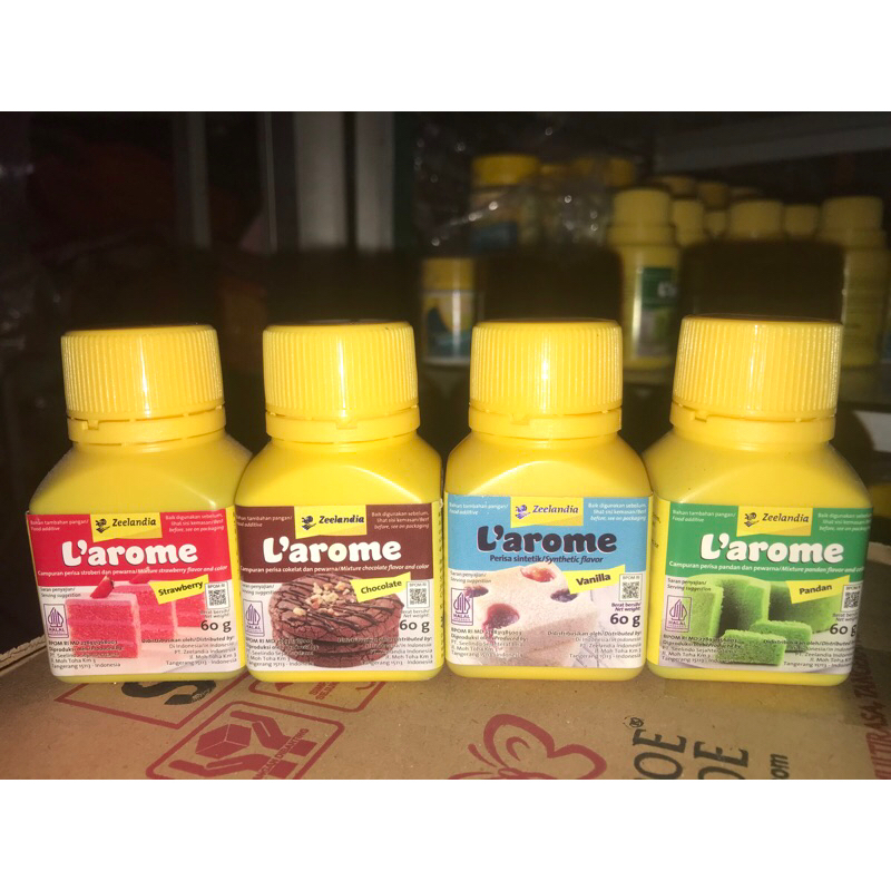 

L’arome Pewarna makanan 60 gr