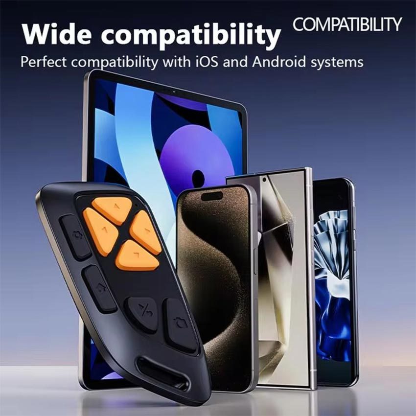 Tomsis Bluetooth Remote HP Andorid & IOS Mobile Phone Remot Control Wireless Remote Shutter Kamera