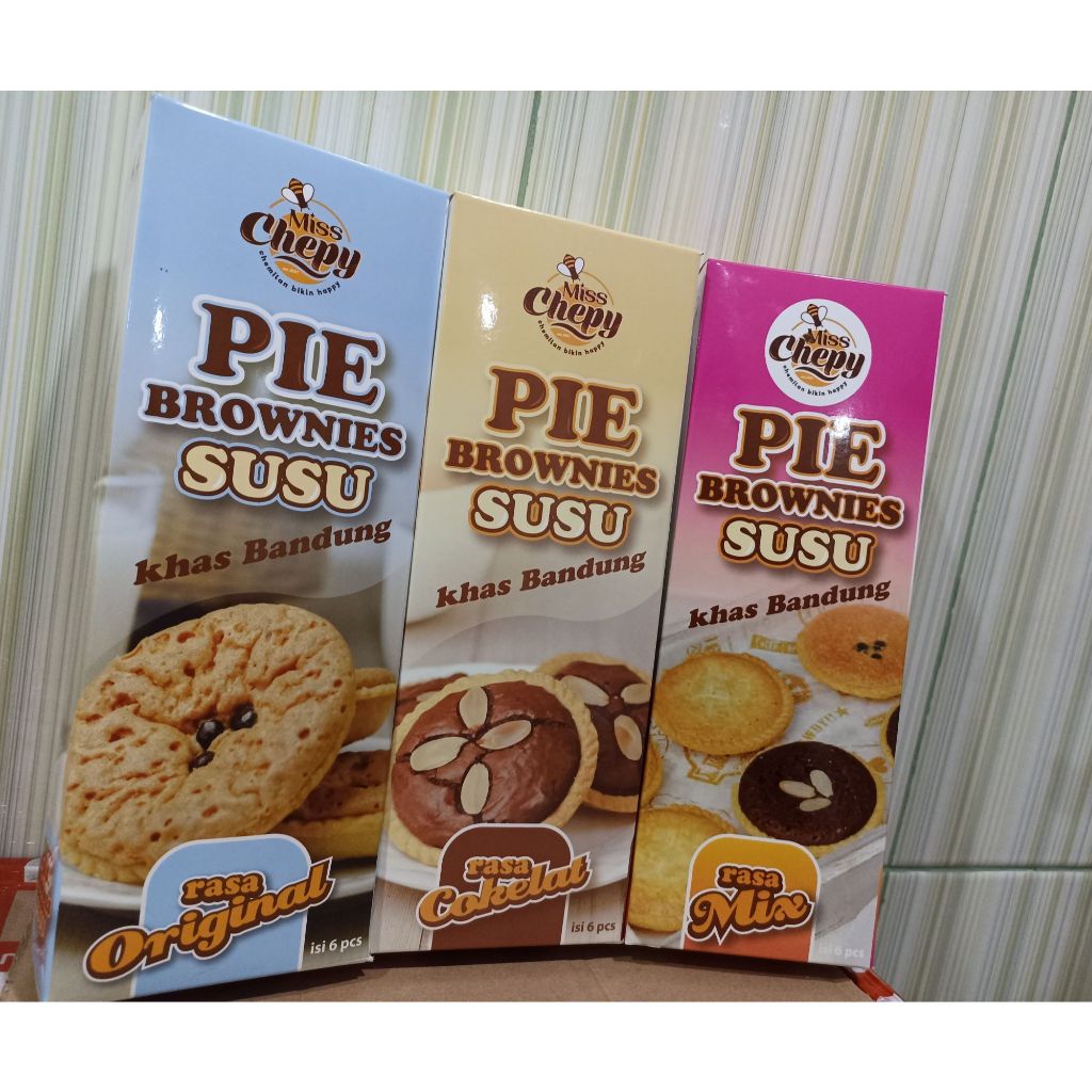 

PIE BROWNIES SUSU / PIE BROWNIES