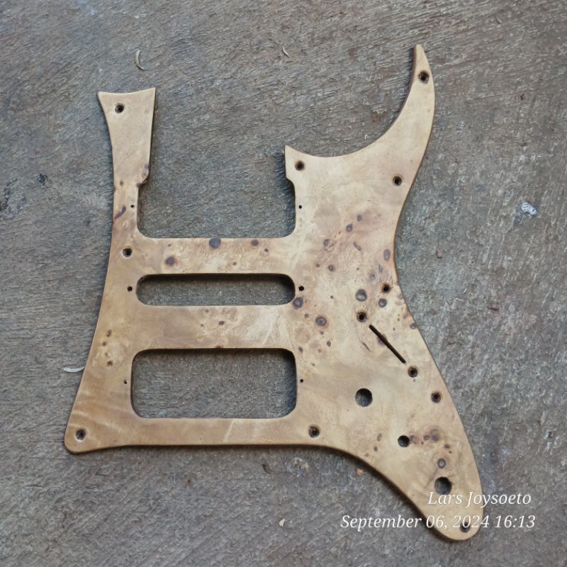 Wood Pickguard Ibanez 7String poplar maple