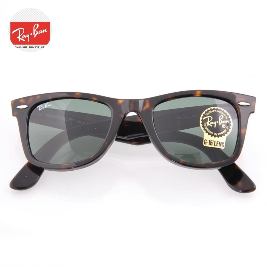 Kacamata Rayban Wayfarer RB 2140 50 Tortoise Glossy Original