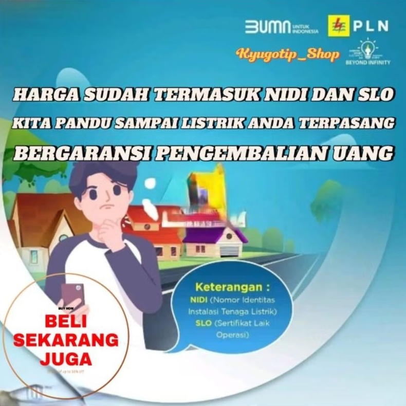 (3Phasa) PENERBITAN NIDI dan SLO DAYA BESAR RESMI PT