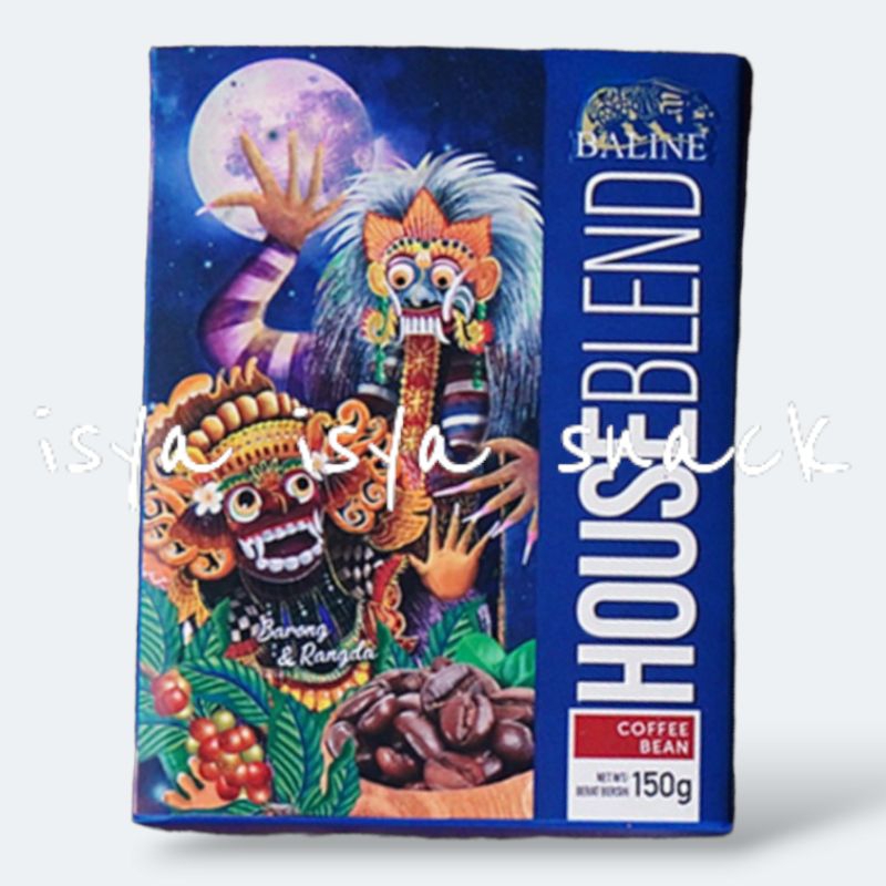 

Baline Kopi Bali Houseblend Robusta Arabica Coffee Bean Powder Medium Fine Grind