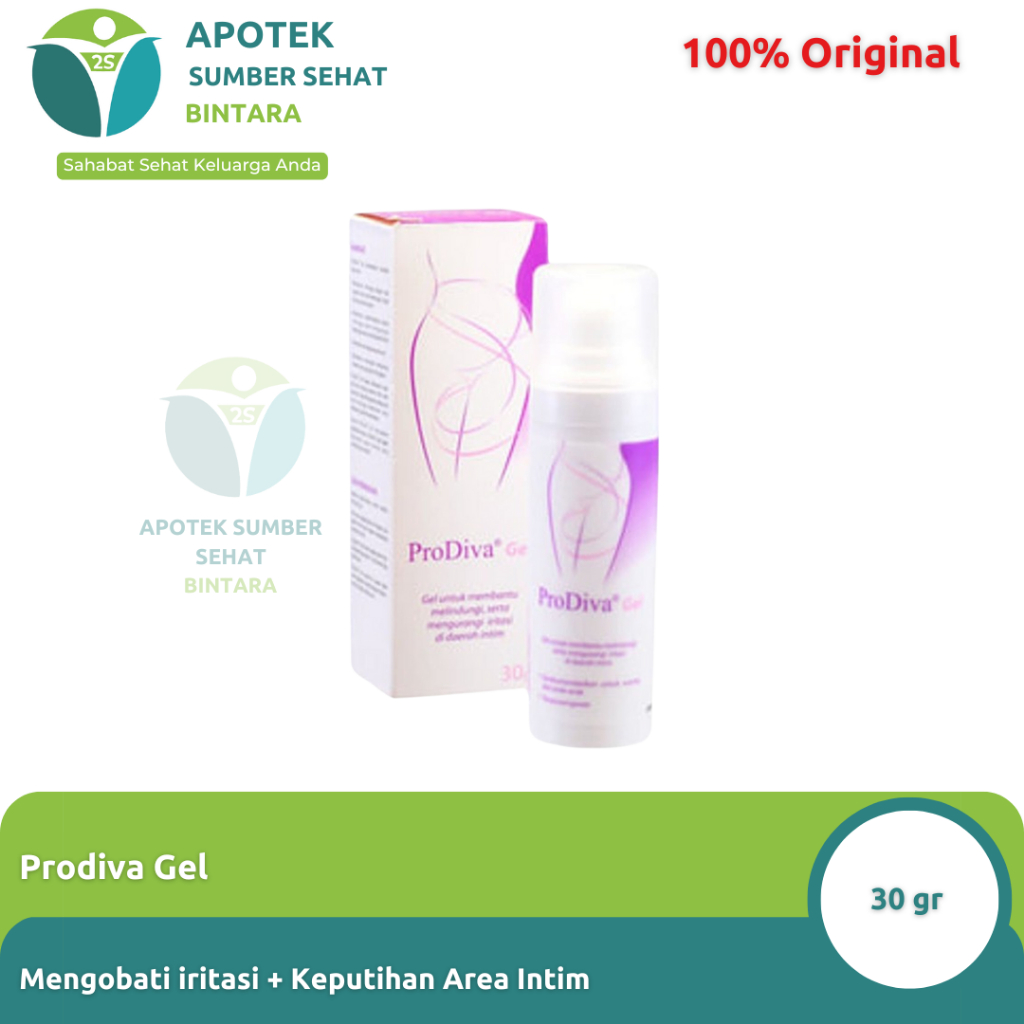 Prodiva Gel 30 gr - Mengatasi iritasi