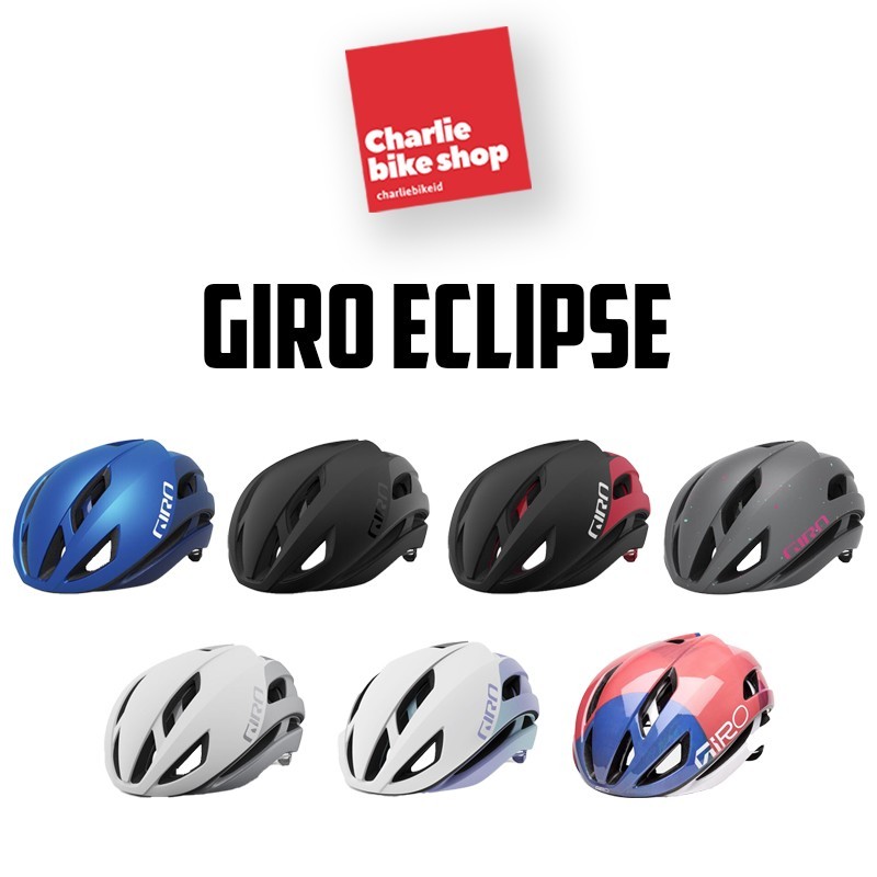 Helm Sepeda GIRO ECLIPSE Spherical Cycling Helmet Aero Asian Fit