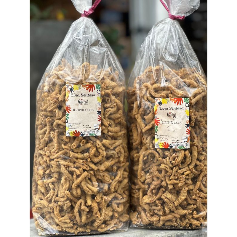 

Kripik usu kriuk kemasan 500 gram