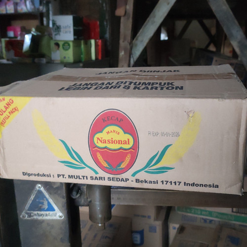 

Kecap Nasional 220ml 1 DUS ISI 24 POUCH