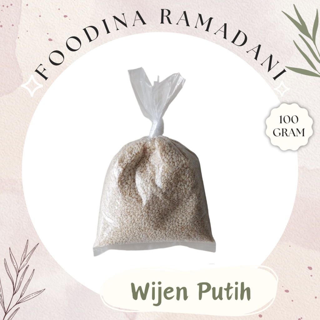 

WIJEN Putih - White Sesame [ 100gr ] Harga Per BKS