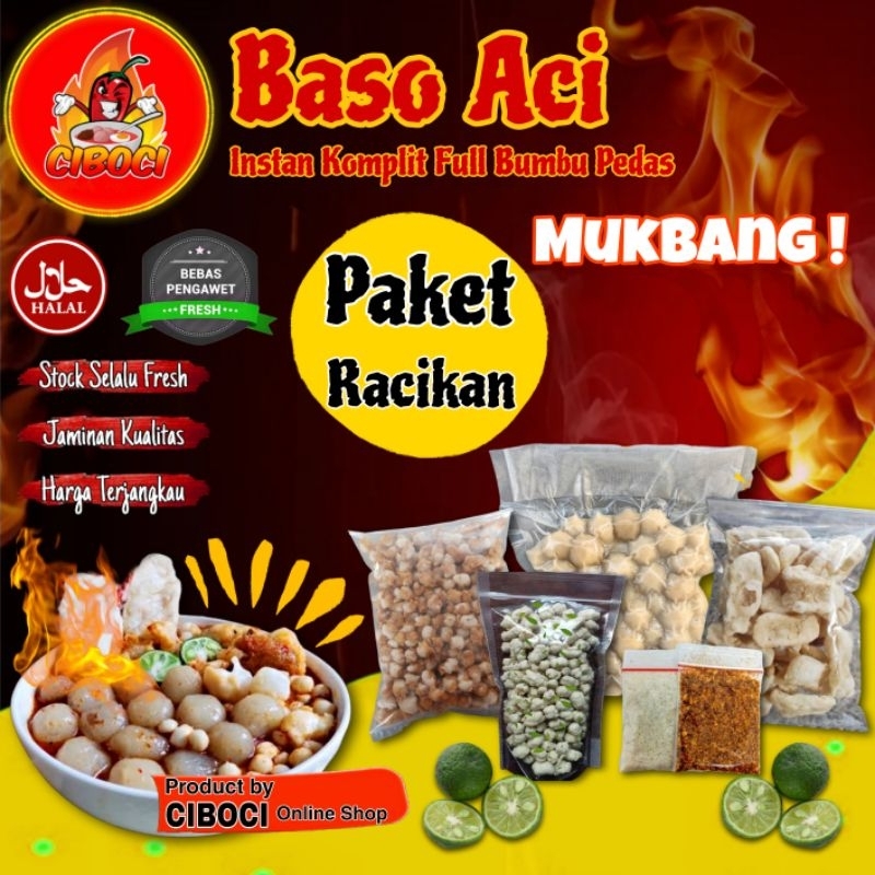 

PAKET RACIKAN Komplit Full Bumbu Kaldu Kuah Pedas Kemasan BESAR FREE Jeruk Limau untuk - Cemilan Viral Hotpot Olahan Siap Saji