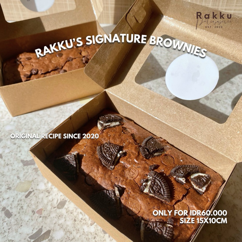 

Brownies Chocolate Rakku Patisserie - 100% Premium Original Recipe