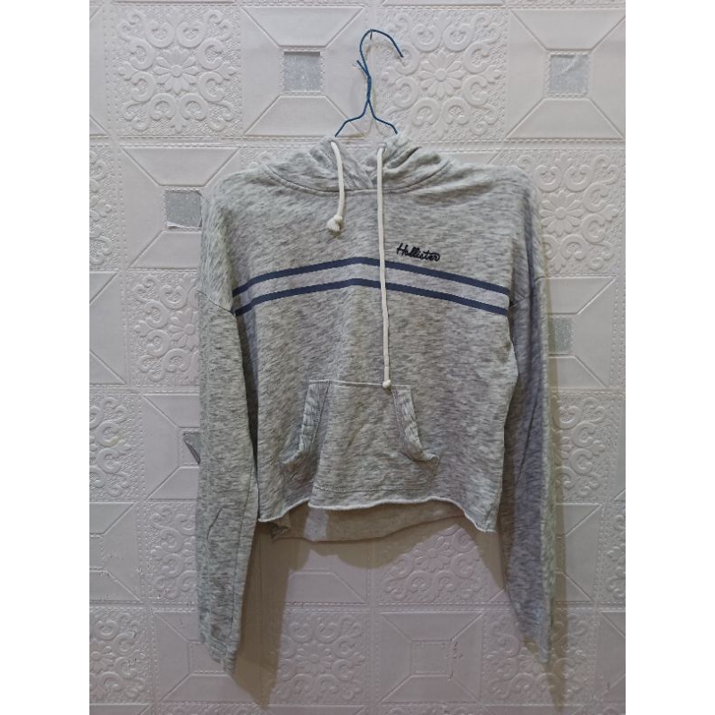 HOODIE CROP HOLLISTER ORIGINAL