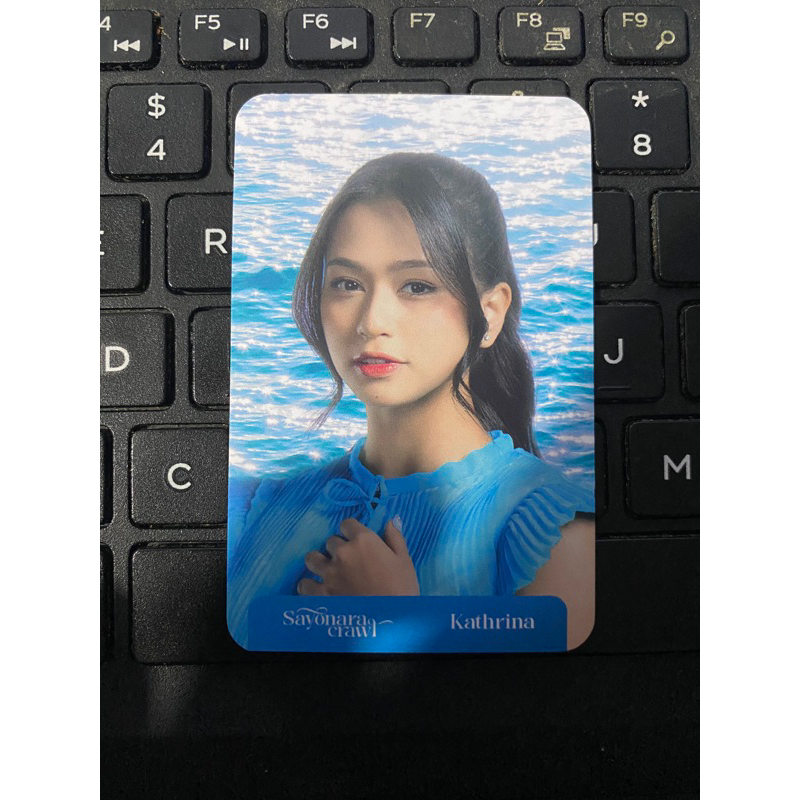 Photocard pc Sayonara crawl Kathrina JKT48