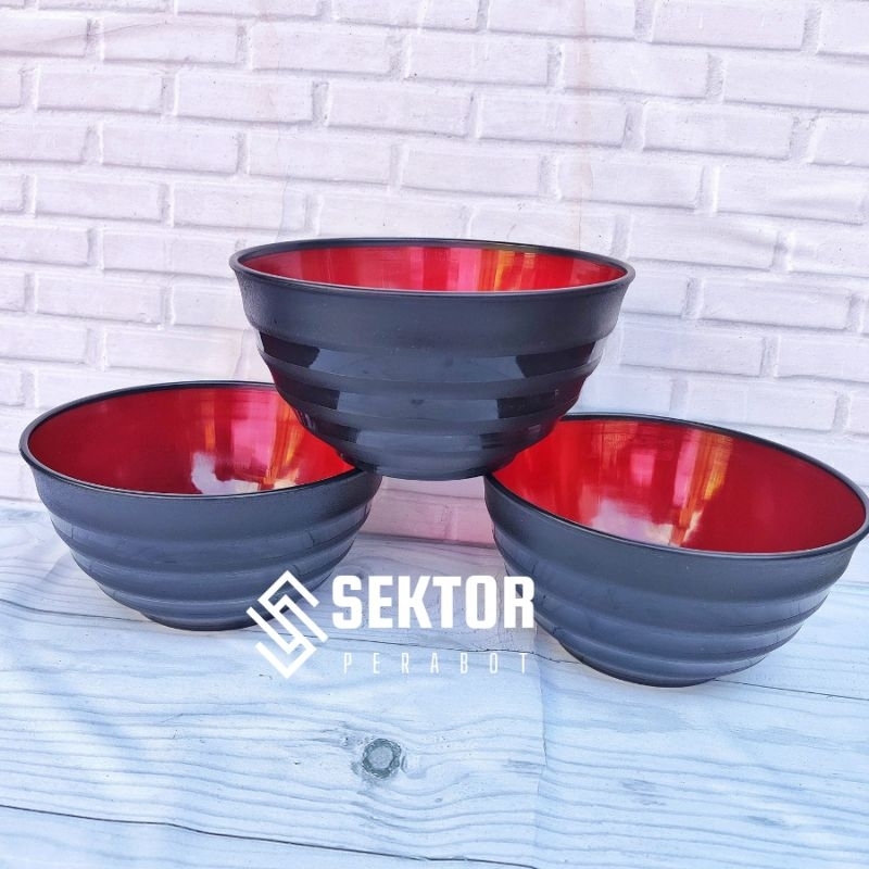 12 PCS /SATU LUSIN Mangkok Ramen Bulat - Mangkok Japanese - Mangkok Bakso -Mangkok Mie Instan - Mang