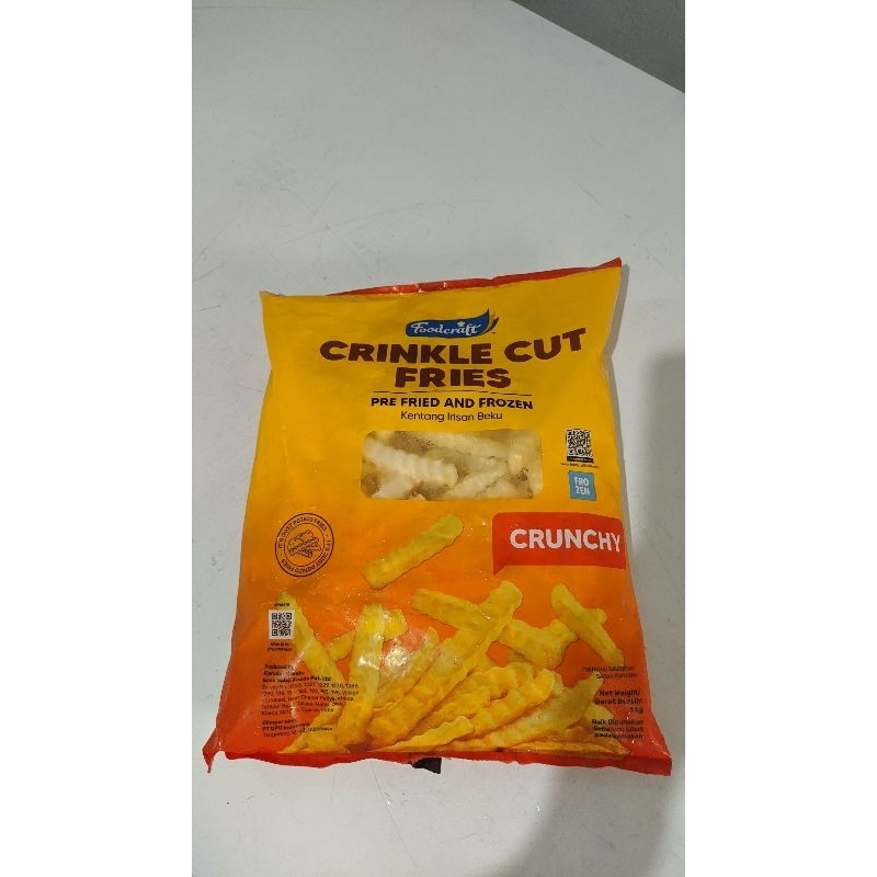 

french fries kentang goreng crinckle foodcraft 1kg