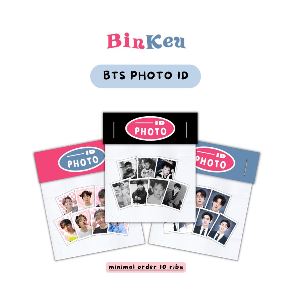 ID PHOTO BTS / Pas Foto BTS 3x4 CM