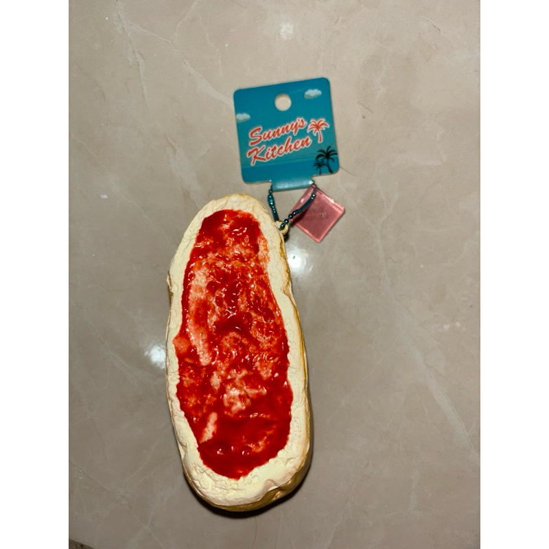 (PRELOVED) SUNNY’S KITCHEN TOMATO SPREAD BAGUETTE SQUISHY