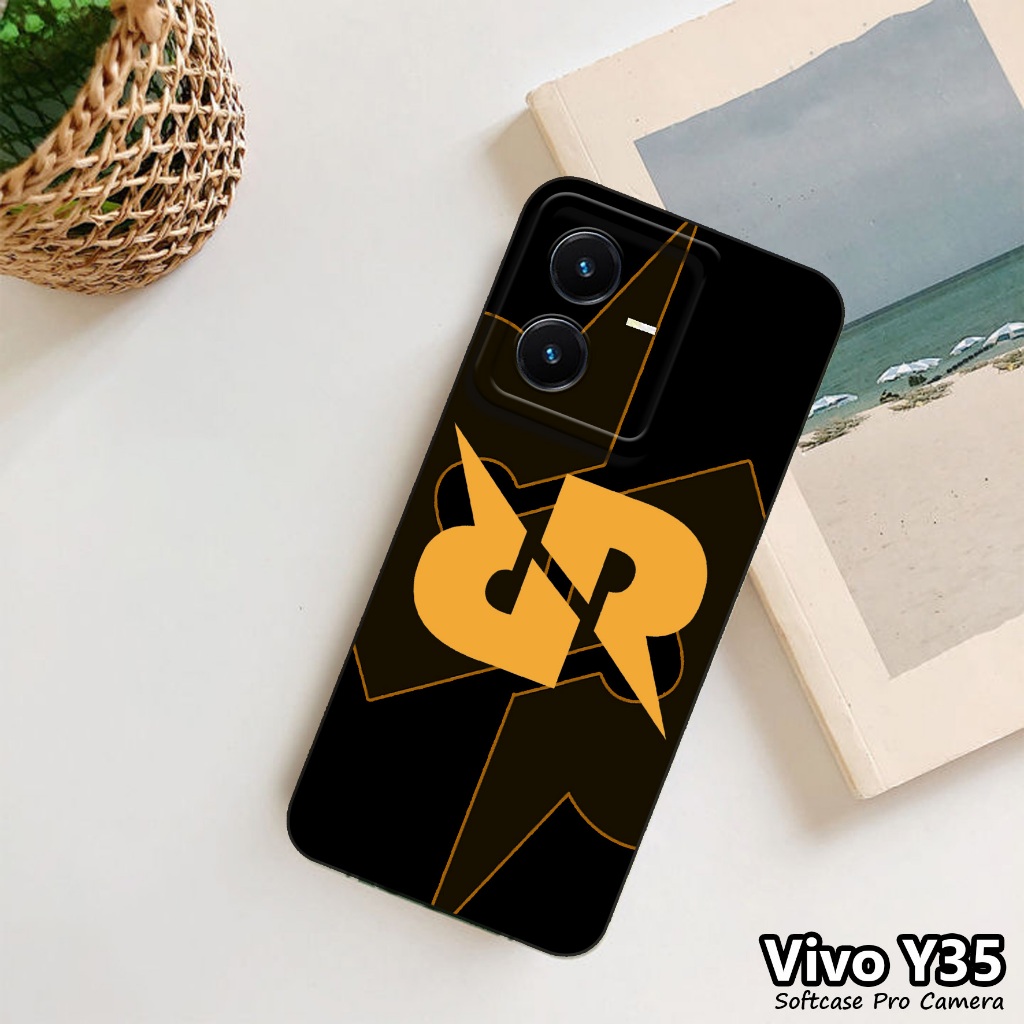 Case Vivo Y35 - Casing Vivo Y35 ( RRQ ) - Softcase Pro Camera - Silikon Hp - Kondom Hp - Kesing