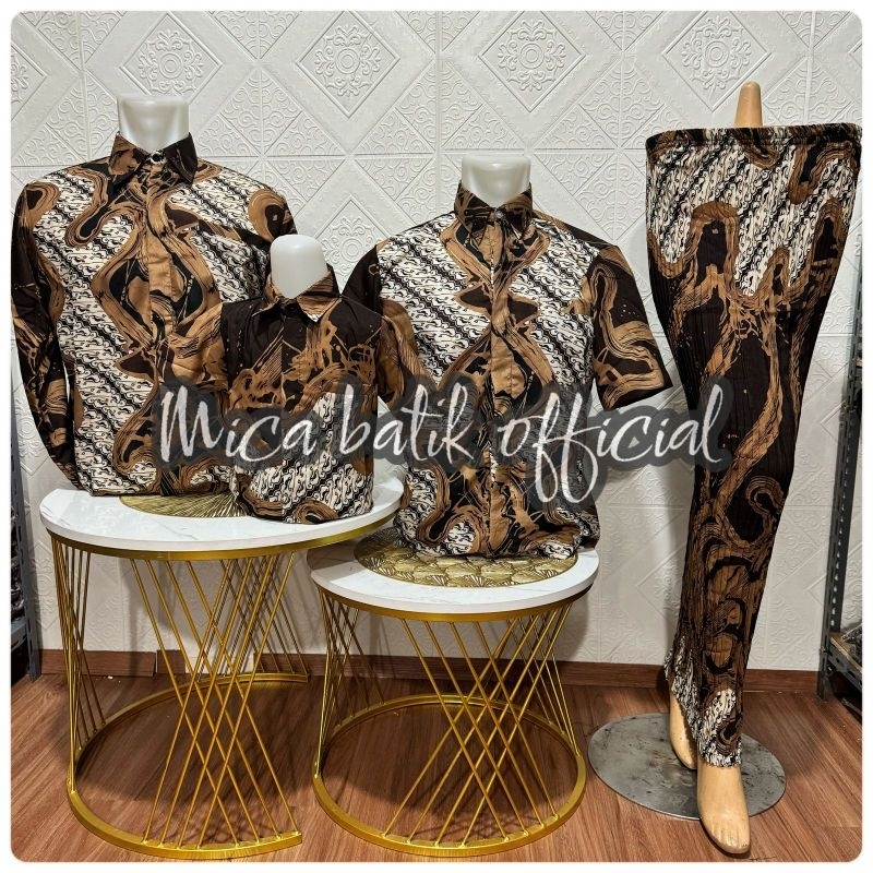 Batik couple keluarga terbaru 2024