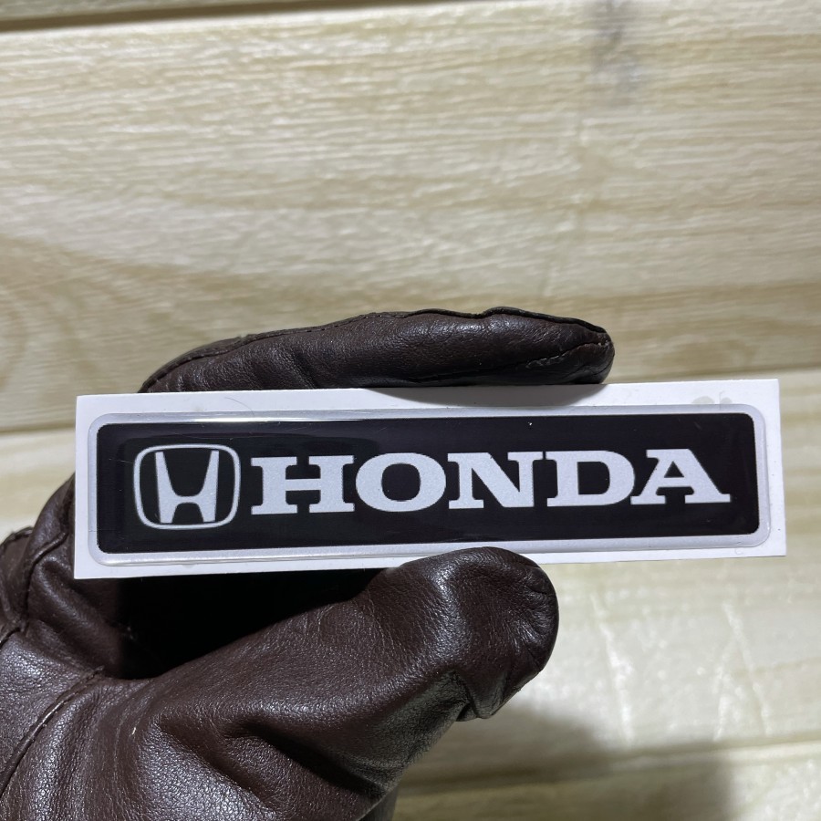 Stiker timbul logo mobil honda