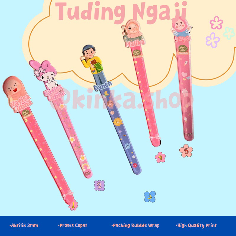 

TUDING NGAJI PETUNJUK NGAJI ANAK CUSTOM NAMA LUCU