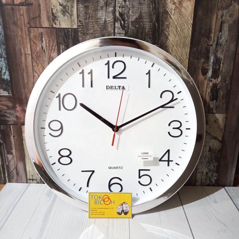 (Toko Ricoh) Jam Dinding Delta 2068 C