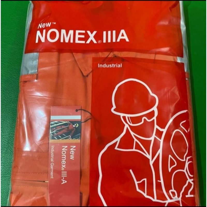 Wearpack New Nomex lllA Anti Api / Seragam Kerja Proyek Pria New Nomex lllA - Orange