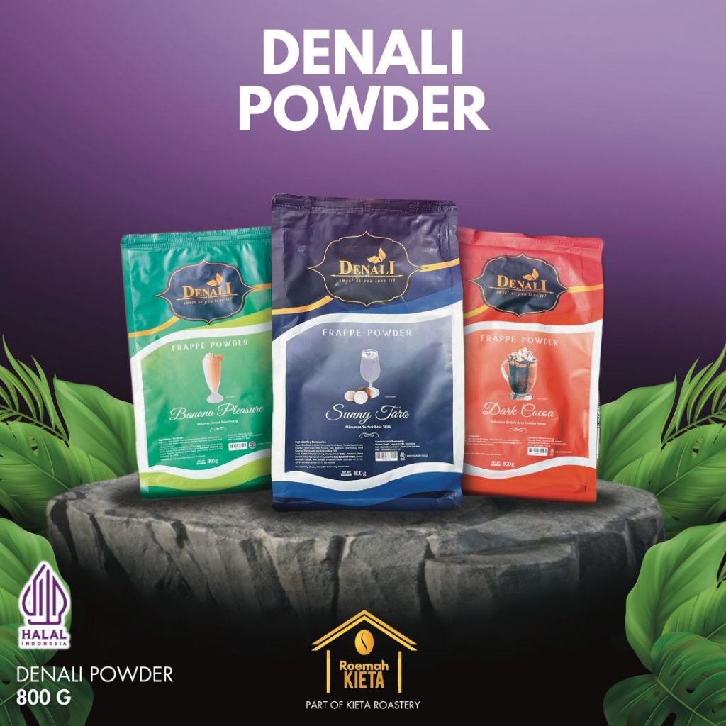 

Roemah Kieta - DENALI Powder 800 gr | Bubuk Rasa Minuman Kopi Restoran Cafe All Flavour