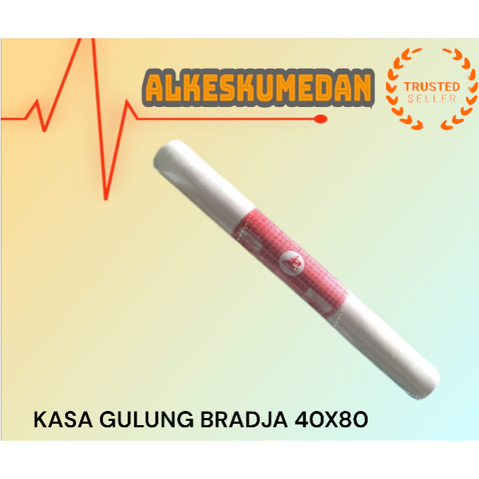 KASA GULUNG BRADJA 40X80 PER ROLL