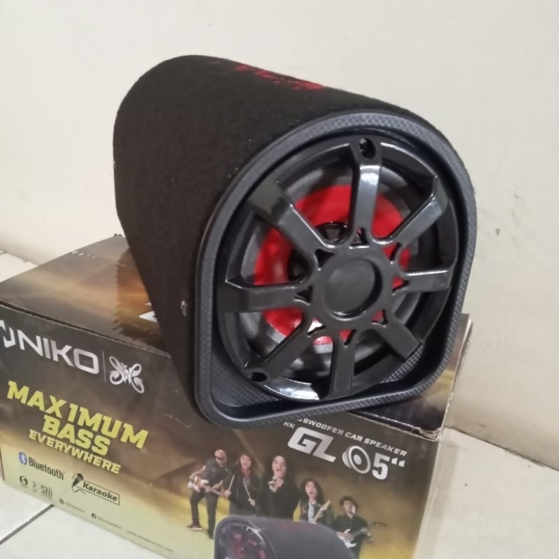 Speaker Aktif Mobil bisa karaoke bluetooth 5inch Niko GL5