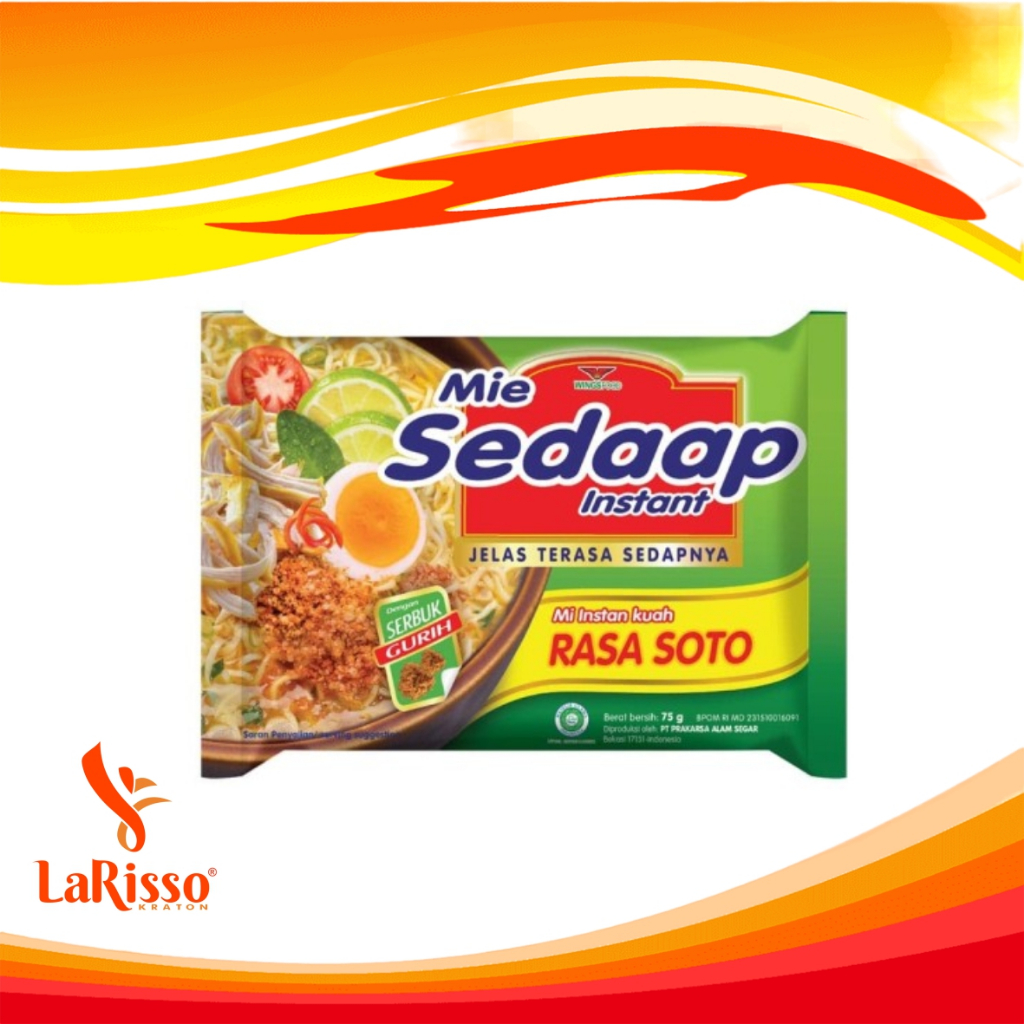 

MIE SEDAAP 75GR SOTO